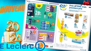 catalogue LECLERC du 16 au 27 janvier 2024 🌞 SOLDES  80  FRANCE [upl. by Dar]