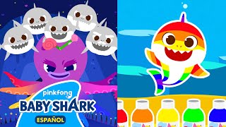 ¡A Recuperar Los Colores y Colorear  Cuentos amp Canciones Infantiles  Baby Shark en español [upl. by Jaquith]