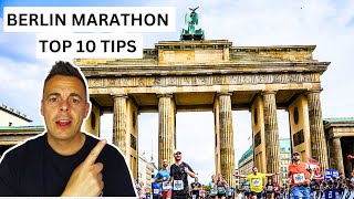 Berlin Marathon Top 10 Tips [upl. by Aihsakal]