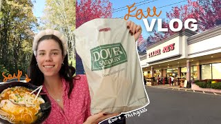 FALL VLOG new boot supplies amp trader joes haul [upl. by Aligna852]