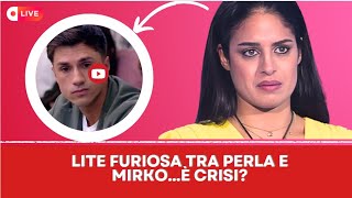 Crisi per la celebre coppia del GF Perla e Mirko [upl. by Jasisa]