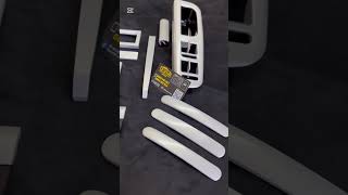 Vw Golf 4 interior hydrographic scratch aluminium vw golf golf4 hydrographic shortvideo short [upl. by Iaoh]