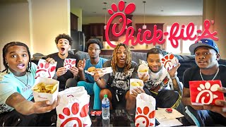 CHICKFILA MUKBANG WITH FOE WE EXPOSED EVERYTHING [upl. by Brause]