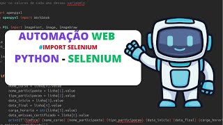 Automação WEB com Python SELENIUM [upl. by Bullough]