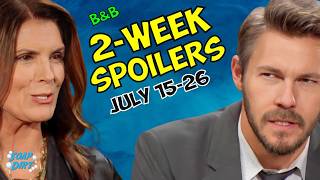 Bold and the Beautiful 2Week Spoilers July 1526 Sheila Innocent amp Liam Persists boldandbeautiful [upl. by Oilut]