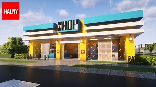 How to build a store in Minecraft [upl. by Nwahsyd]