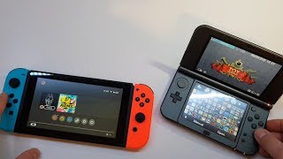 Nintendo Switch vs The New Nintendo 3DS XL  what to choose My opinion and experience [upl. by Suirtemed8]