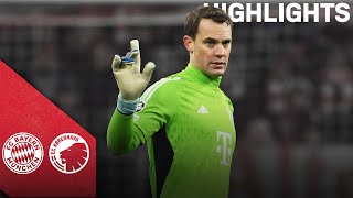 quotIt was a tough gamequot  Outstanding double save from Neuer  FC Bayern vs Copenhagen  Highlights [upl. by Avla]