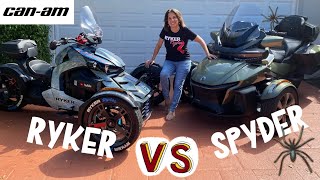 Ryker VS Spyder RT Sea to Sky [upl. by Leba62]