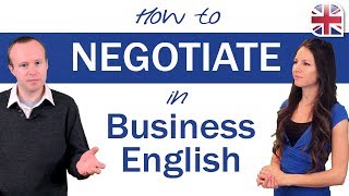 How to Negotiate in English  Business English Lesson [upl. by Eiramyllek]