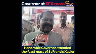 Honorable Governor attended the feast mass of St Francis Xavier [upl. by Itsud]