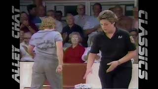 Alley Chat Classics  Candlepin Bowling  Sharon Rawson vs Debbie Tobey [upl. by Elisee]