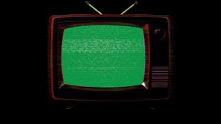 Retro TV Aesthetic  Green Screen Template [upl. by Ebonee]