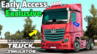 Drive Real Truck Simulator Early Access Release⛽Upcoming Trucks Revealed [upl. by Blanchard88]