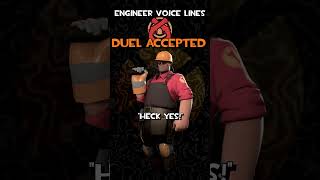 TF2 Voice Lines Engineer  Duel Responses [upl. by Olympias583]