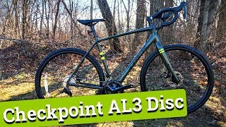 Affordable Gravel  2020 Trek Checkpoint AL 3 Disc Review of Features and Weight [upl. by Hashimoto]