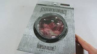 STEUERFREIMONEY  SAMPLER VOLUME 1 Ltd Fanbox UNBOXING [upl. by Kirimia]