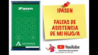 Cómo JUSTIFICAR FALTAS de asistencia en IPASEN [upl. by Ayojal53]