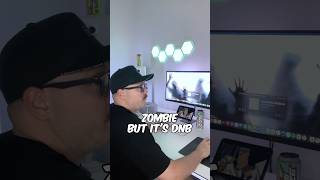 zombie but its drum n bass 🧟‍♂️ edm drumandbass zombie remix shorts [upl. by Inattyrb788]