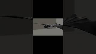 toothless flying animation test 3d 3danimation 3dart sfm [upl. by Dlaniger]