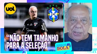 DORIVAL NÃO TEM TAMANHO PARA DIRIGIR A SELEÇÃO MAS QUEM É QUE TEM OLHA ESSE COMENTÁRIO DO TRAJANO [upl. by Lingwood]