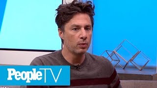 Zach Braff Talks About His Alex Inc TV Family Dating And Whos Sliding Into His DMs  PeopleTV [upl. by Simpkins]