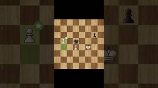 1 pawn vs 2 pawn end game shotsendgame [upl. by Lucilla]