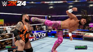 Seth quotFreakinquot Rollins vs Bronson Reed  Full Match CROWN JEWEL 2024  WWE 2K24 [upl. by Estis]