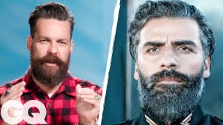 Beard Expert Critiques Celebrity Beards  Fine Points  GQ [upl. by Melodee]