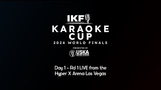 2024 IKF Karaoke Cup World Finals  Day 1 [upl. by Asirrom]