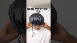 Curly hair howtostylenaturalhair haircare shorts curls vrialshort [upl. by Allwein]