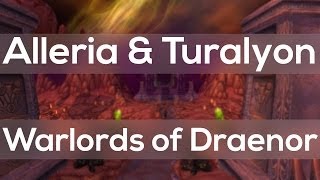 Alleria and Turalyon in Warlords of Draenor  New WoW Expansion Story [upl. by Aicercal]