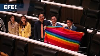 El Parlamento de Tailandia aprueba la ley de matrimonio igualitario [upl. by Tail]