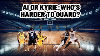 Who’s harder the guard AI or Kyrie [upl. by Ardnuassac]