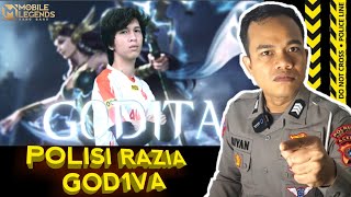 POLISI RAZIA GODIVA KARENA TEROBOS TOWER MUSUH DI LAND OF DAWN  POLISI REACT AKMJ KADITA [upl. by Berkman]