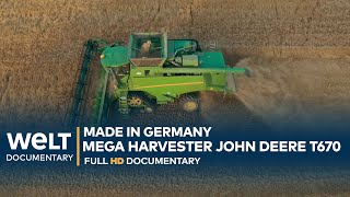 AGRICULTURE MONSTER John Deere T670  The Mega Harvester Made in Germany  Full Documentary [upl. by Mcnutt]