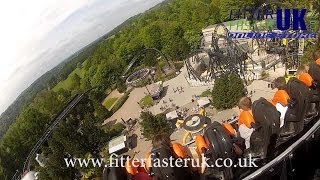 Oblivion at Alton Towers  Review [upl. by Edette286]