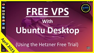 FREE Ubuntu 22 04 with Desktop VPS using NoMachine using the Hetzner free trial offer 2023 Free RDP [upl. by Low987]