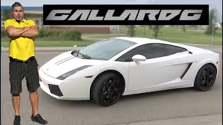 LAMBORGHINI GALLARDO REVIEW  A Truly Affordable Supercar [upl. by Britton877]