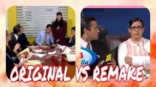 Yo soy BETTY La FEA vs La Fea Más BELLA ORIGINAL VS REMAKE [upl. by Valenka565]