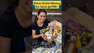 Nykaa Bridal Makeup Kit Unboxing  Nykaa Sale nykaa viral trending shorts makeup bridalmakeup [upl. by Pelaga]