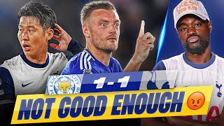 IM FUMING WE THREW THE GAME AWAY ITS NOT GOOD ENOUGH 😡Leicester 11 Tottenham EXPRESSIONS REACTS [upl. by Latimer]