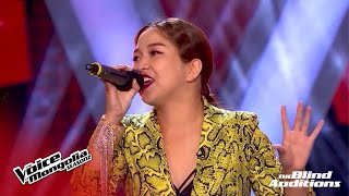 MandukhaiN  quot100quot  Blind Audition  The Voice of Mongolia S2 [upl. by Eldorado]