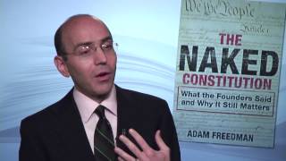 Adam Freedman on his new book The Naked Constitution [upl. by Princess656]