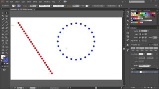 How to Make Dotted Lines in Adobe Illustrator [upl. by Seda]