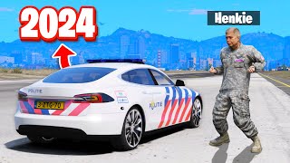 HENKIE Monteert POLITIE TESLA In 2024 [upl. by Burt]