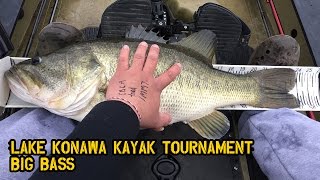 kayak fishing Konawa Season Opener Kayak Tournament Oklahoma  OOW Outdoors [upl. by Barnes]