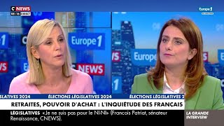 « Je souhaite m’adresser aux auditeurs de CNEWS » Marine Tondelier face à Laurence Ferrari [upl. by Wileen199]