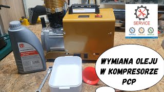 bartoli358 amp wymiana oleju w kompresorze PCP [upl. by Razal]