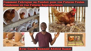 Comment Fabriquer un Pondoir pour vos Futures Poules Pondeuses ou vos Futures Reproducteurs [upl. by Aidul656]